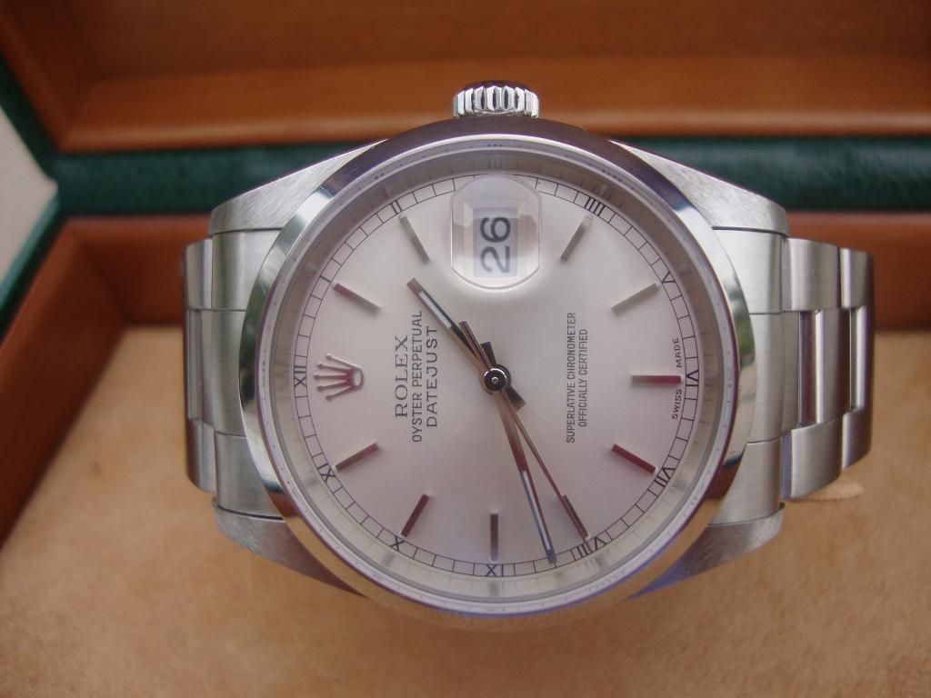 rolex oyster perpetual datejust 2005
